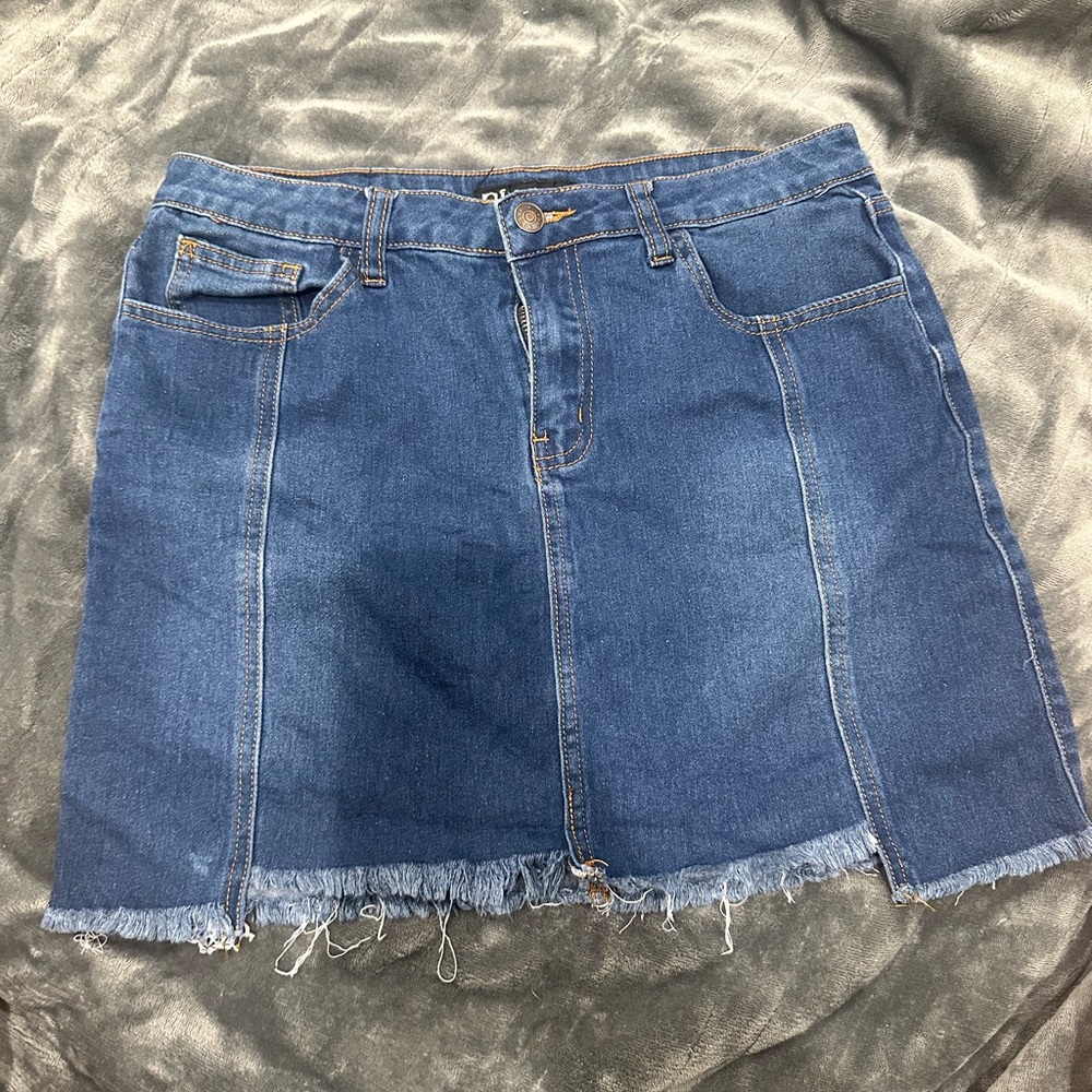 Denim Blue Skirt
